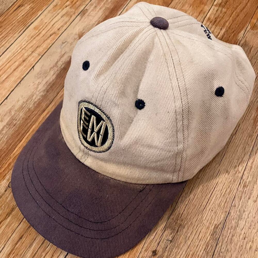 Vintage Y2K EMCM Headshot Faded Earth‎ Tone Baseball Cap
